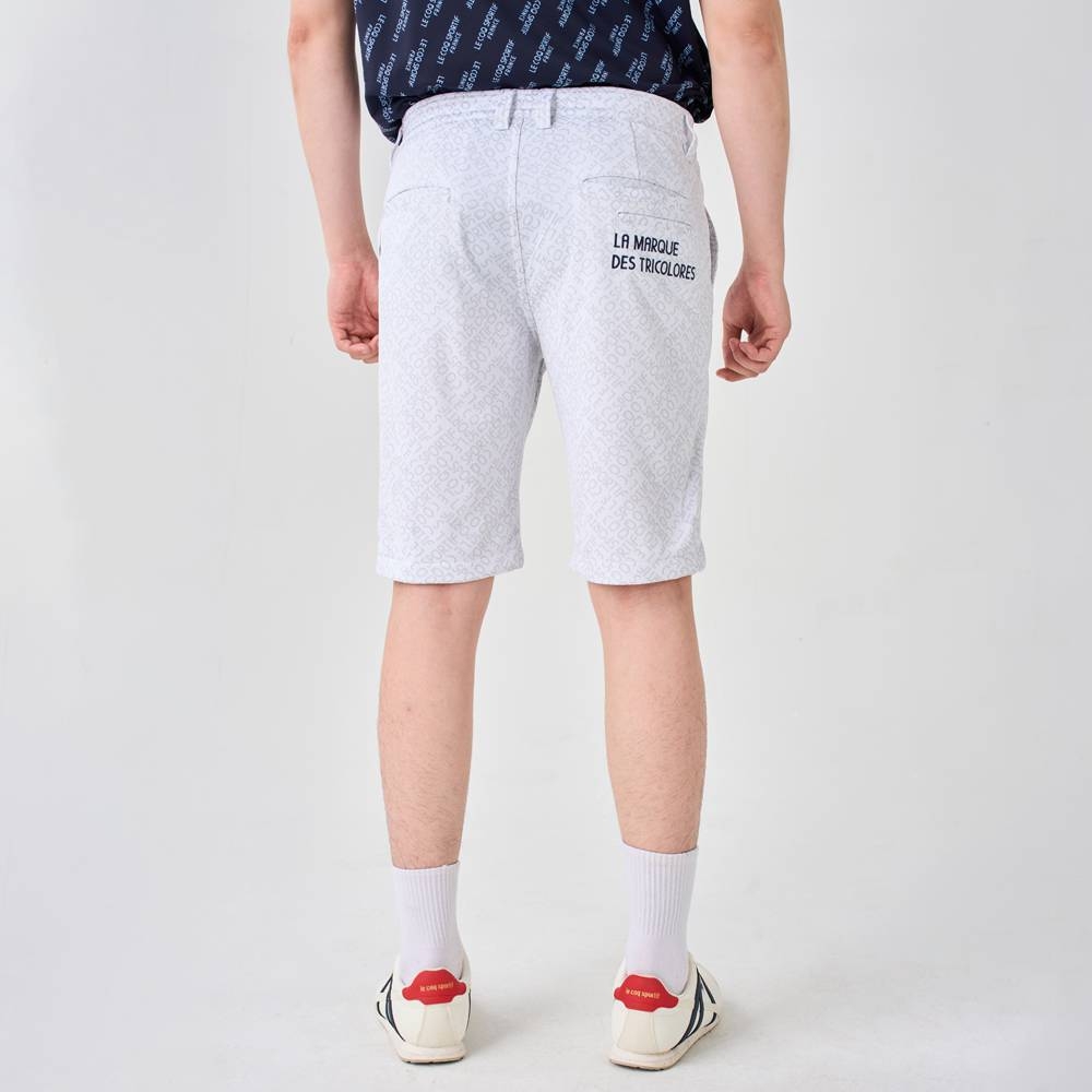 Quần short le coq sportif golf Nam QGMXJD50V-WH00