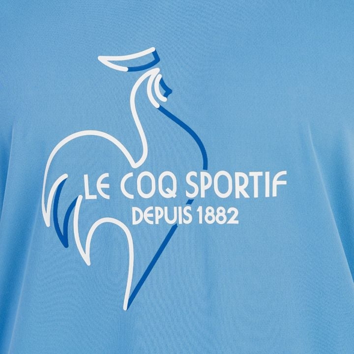 Áo T-shirt le coq sportif Nam - QTMXJA07V-BL