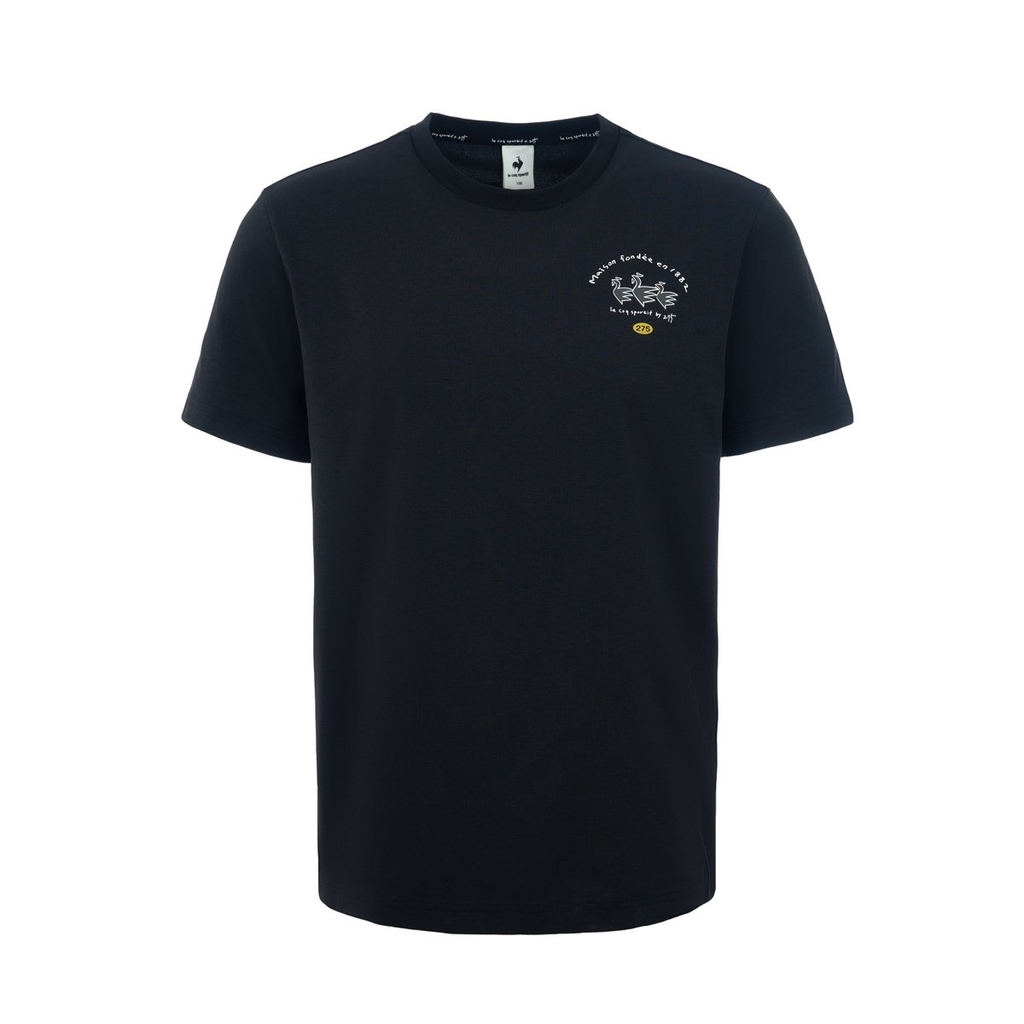 Áo T-shirt le coq sportif Nam QQ323XRS71-BLK0
