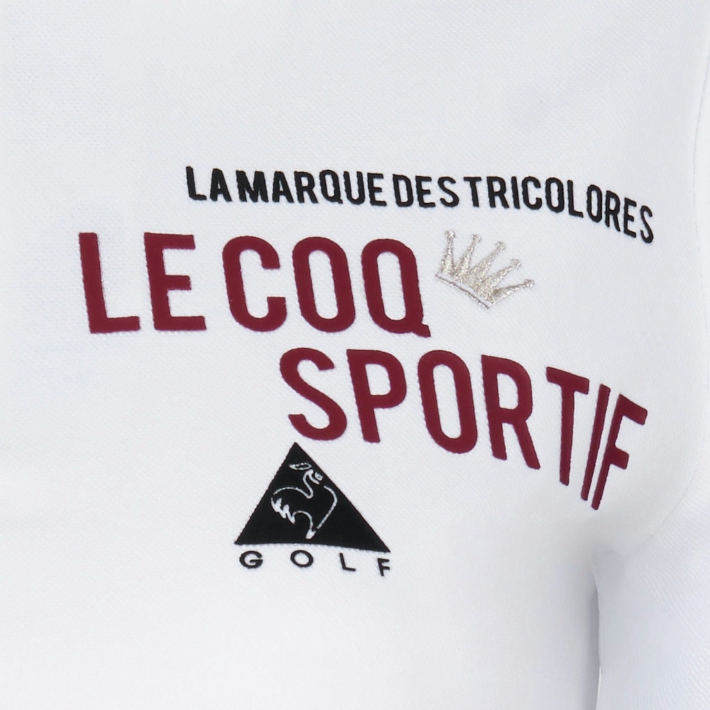 Áo Polo dài tay le coq golf Nữ LG6FLSG2LV-WH00
