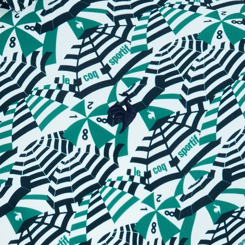 Áo Polo le coq golf Nam LG6SHSV3M-GR00