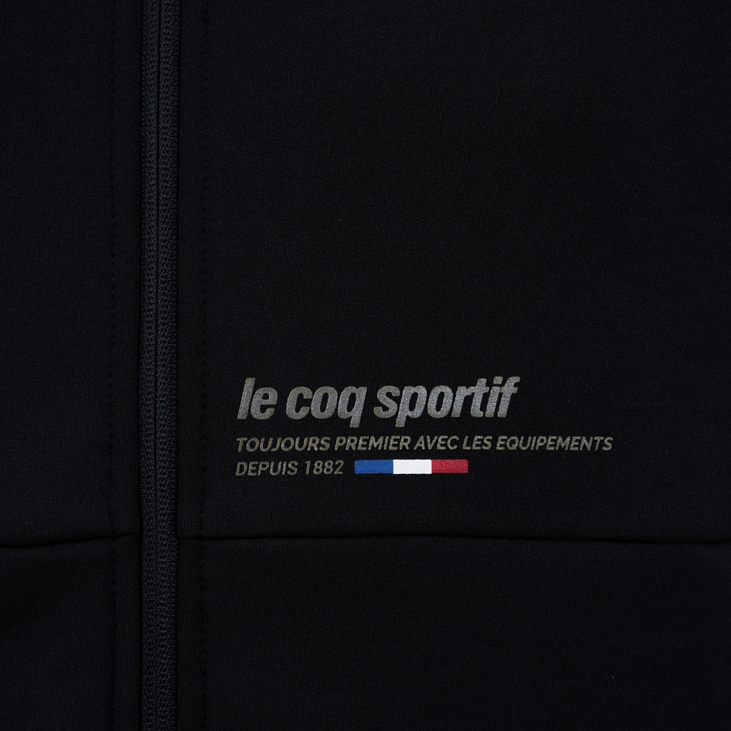 Áo khoác nỉ le coq sportif Nam QQ423EFTO2-BLK