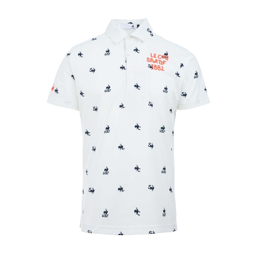 Áo Polo le coq golf Nam LG6SHST3MV-WH00