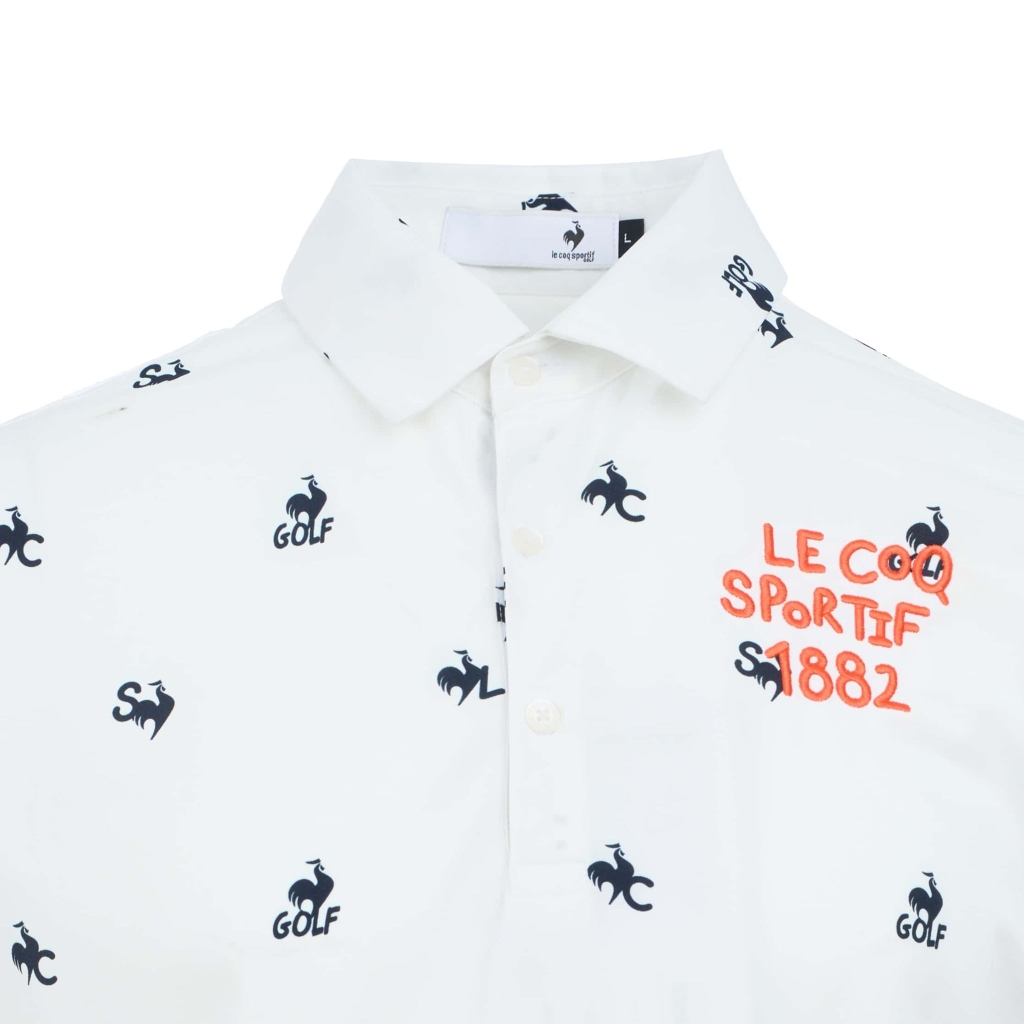 Áo Polo le coq golf Nam LG6SHST3MV-WH00
