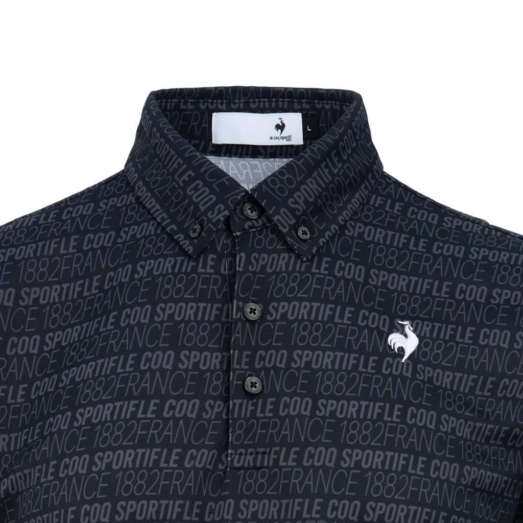 Áo Polo le coq golf Nam LG6SHS03MV-BK00