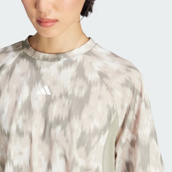 Áo T-shirt tập luyện adidas Tie-Dye Train Essentials Nữ - IK5466