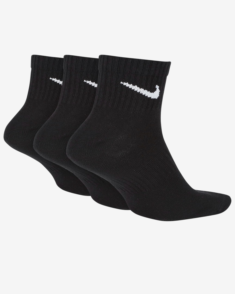 Tất Unisex Nike ED LTWT ANKLE 3P 132 SX7677-010