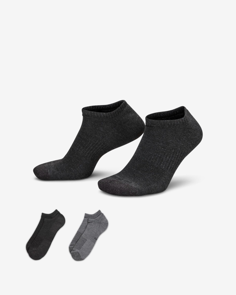 Tất Unisex Nike EVERYDAY PLUS CUSH NS 2PR DQ6449-902