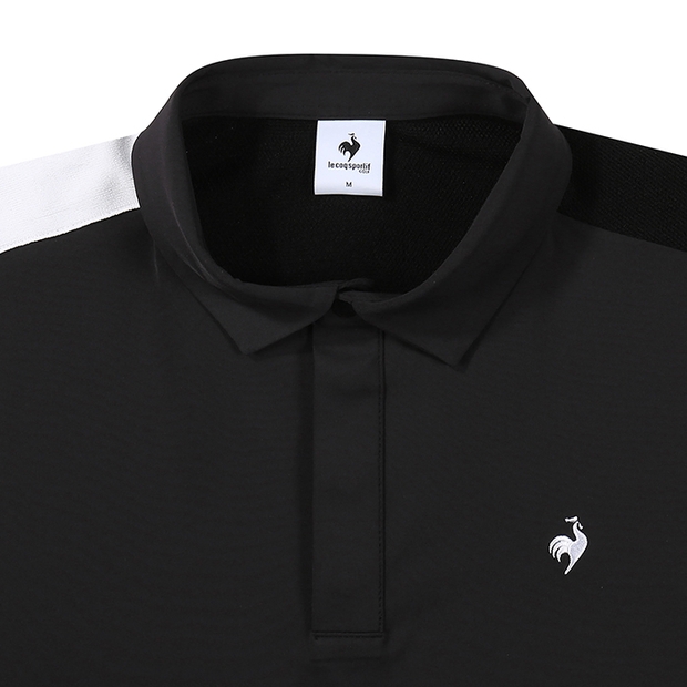 Áo Polo le coq golf Nam - GN221MTS56-BLCK