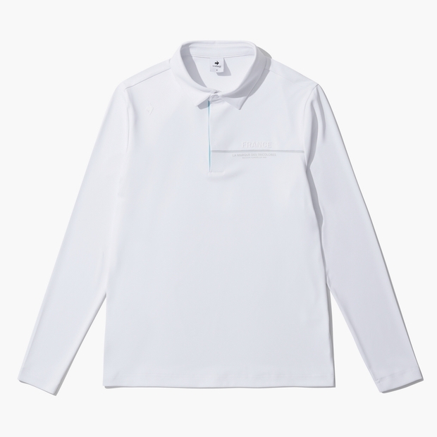 Áo Polo le coq sportif golf Nam - GO121MTL11-WHTE