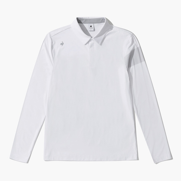 Áo Polo dài tay le coq sportif golf Nam - GO121MTL34-WHTE