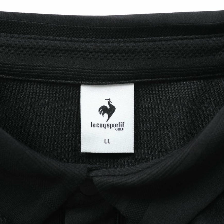 Áo Polo le coq golf Nam - GP121MTS34-BLCK