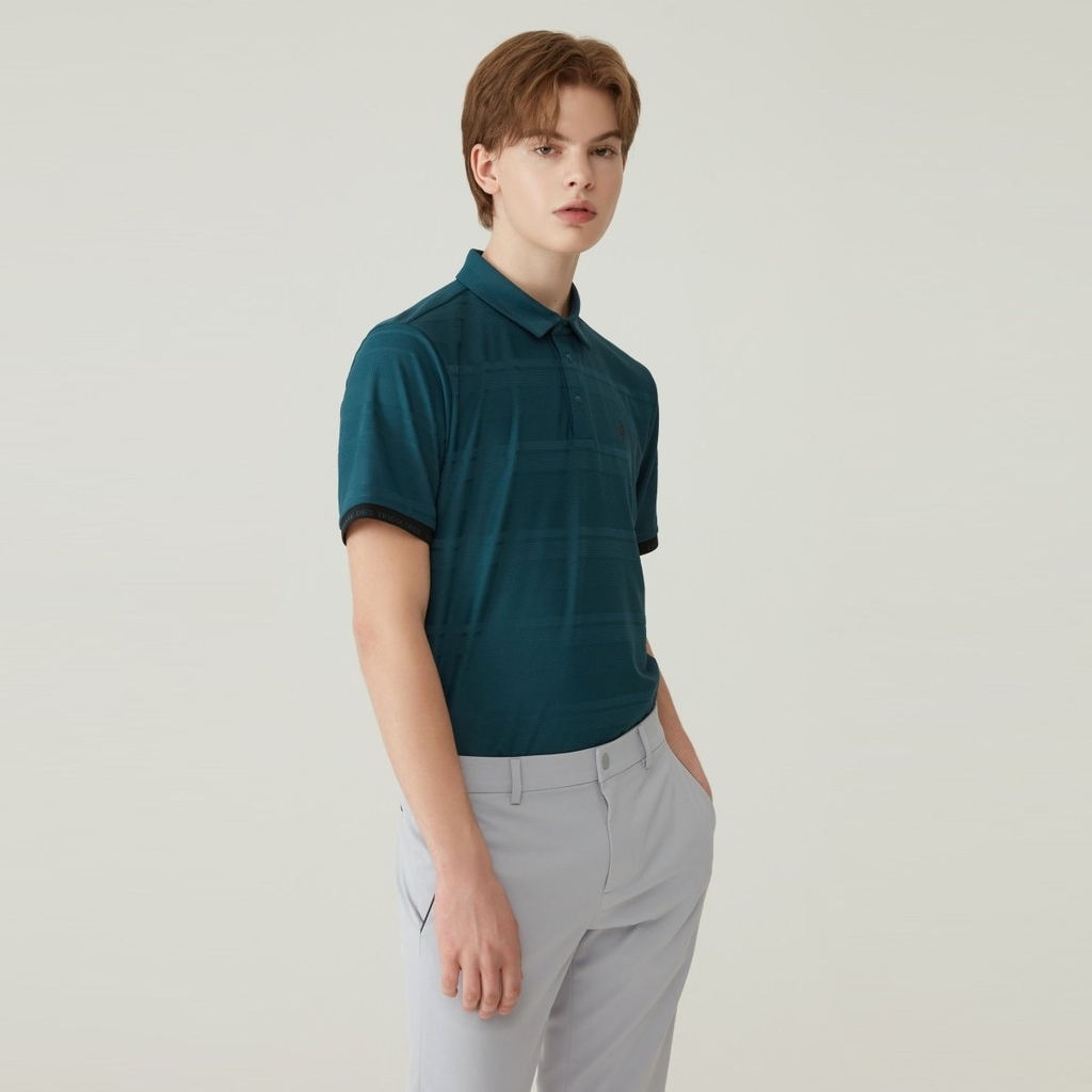 Áo Polo le coq golf Nam - GP121MTS34-DGRN