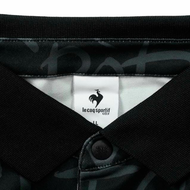 Áo Polo le coq golf Nam - GP121MTS39-BLCK