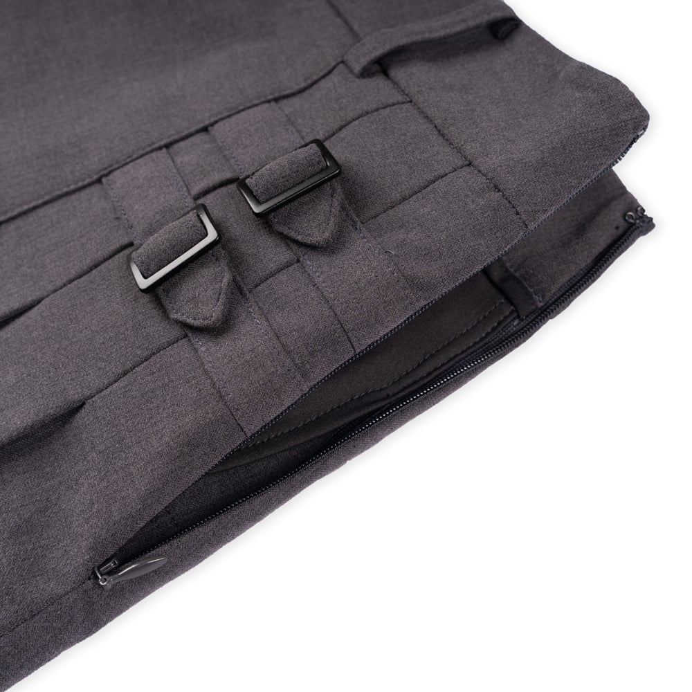 Chân váy le coq golf Nữ  - GP322LSK93-GREY
