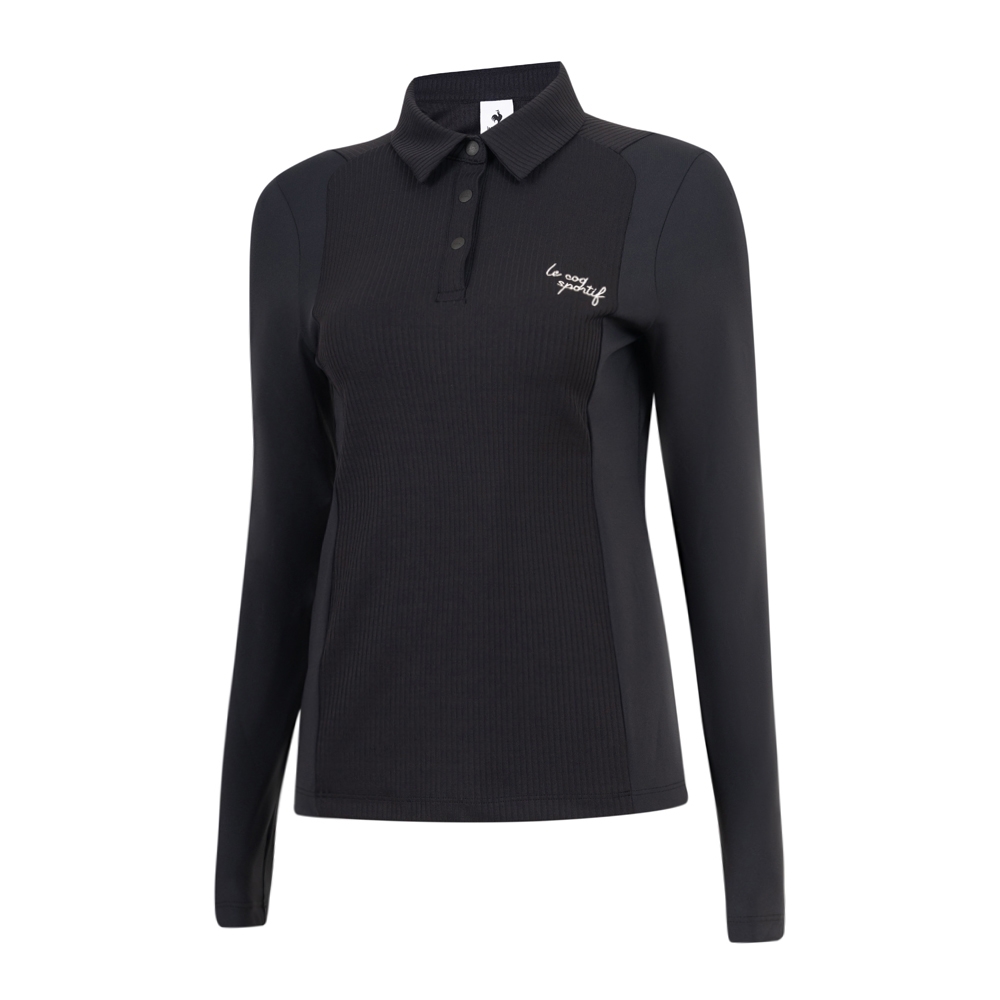 Đánh Giá Chi Tiết Áo Polo dài tay le coq golf Nữ GP322LTL81-BLCK - Mua Chính Hãng Tại Hải Dương