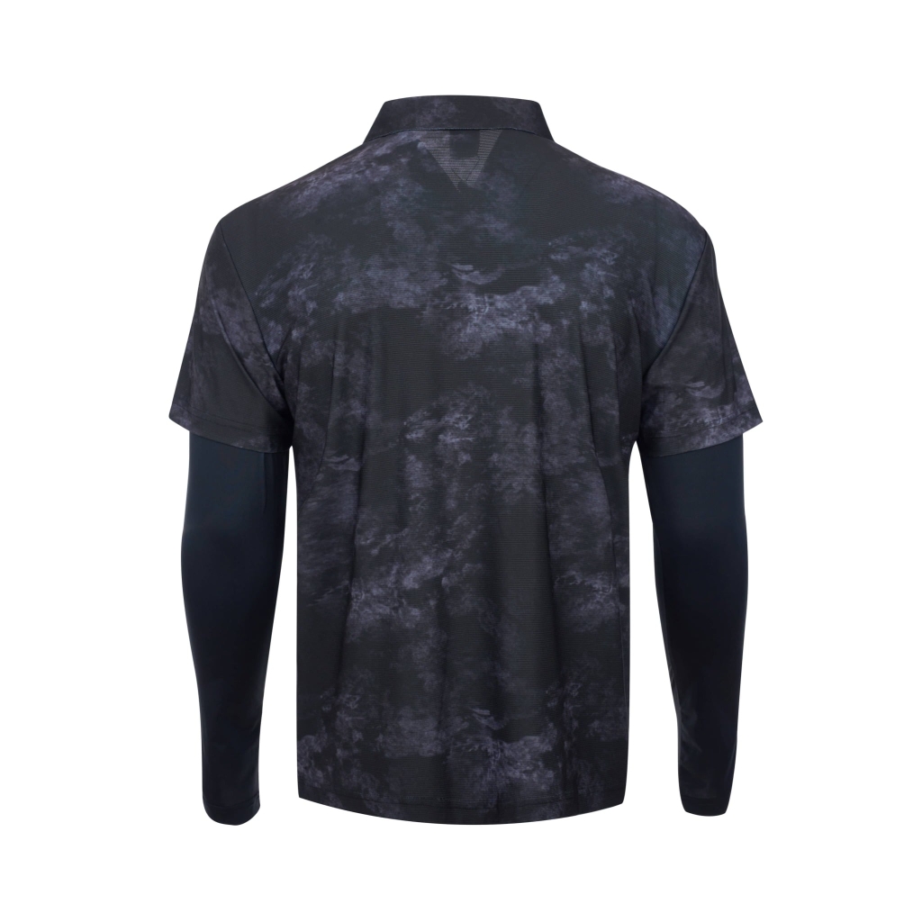 Áo Polo dài tay le coq golf Nam GR221MTL41-BLCK