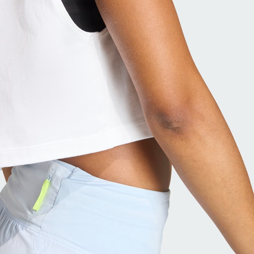 Áo crop top chạy bộ adidas adi365 Essentials Nữ - KA0290