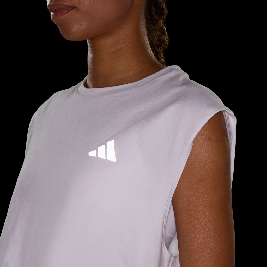 Áo crop top chạy bộ adidas adi365 Essentials Nữ - KA0290