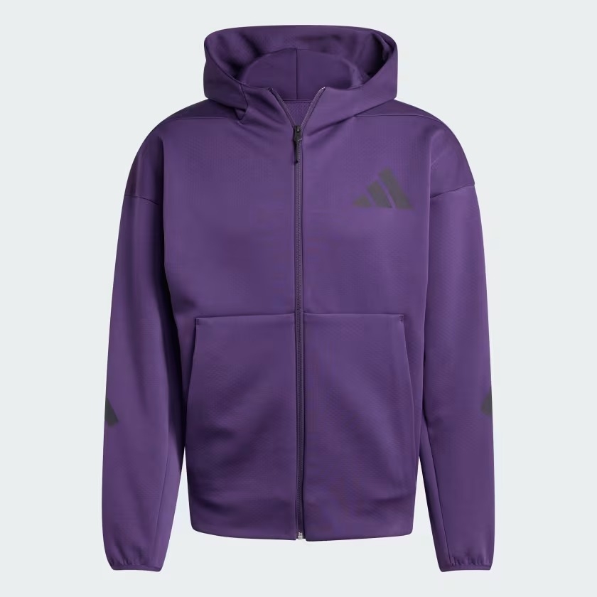 Áo hoodie adidas Z.N.E. khoá kéo Nam - KB7124