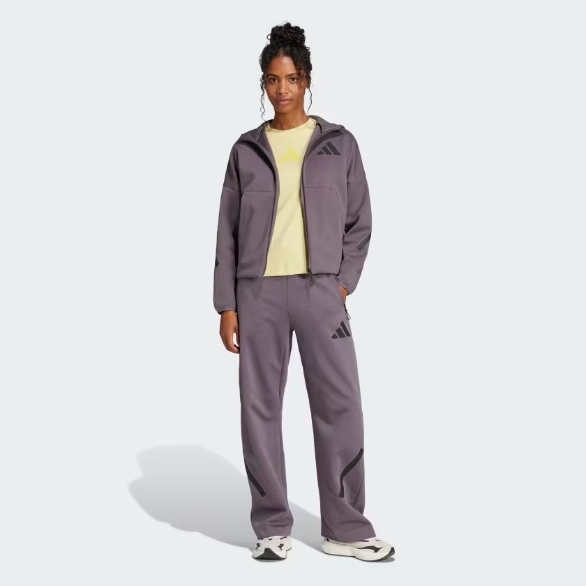 Áo hoodie adidas Z.N.E. khoá kéo Nữ - JD5985