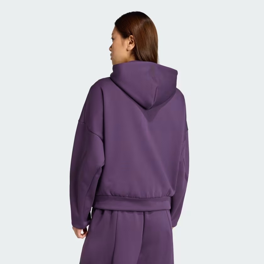 Áo hoodie adidas Z.N.E. khoá kéo Nữ - KC4569