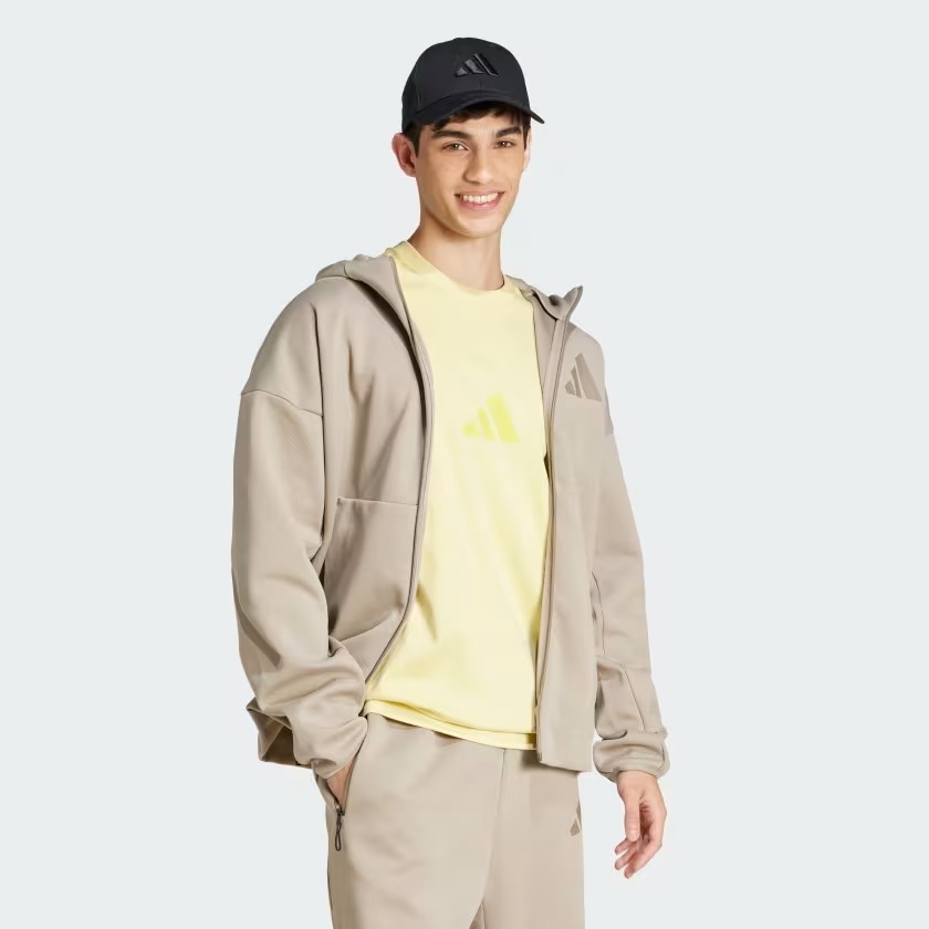 Áo hoodie adidas Z.N.E. khoá kéo Nam - JC5495