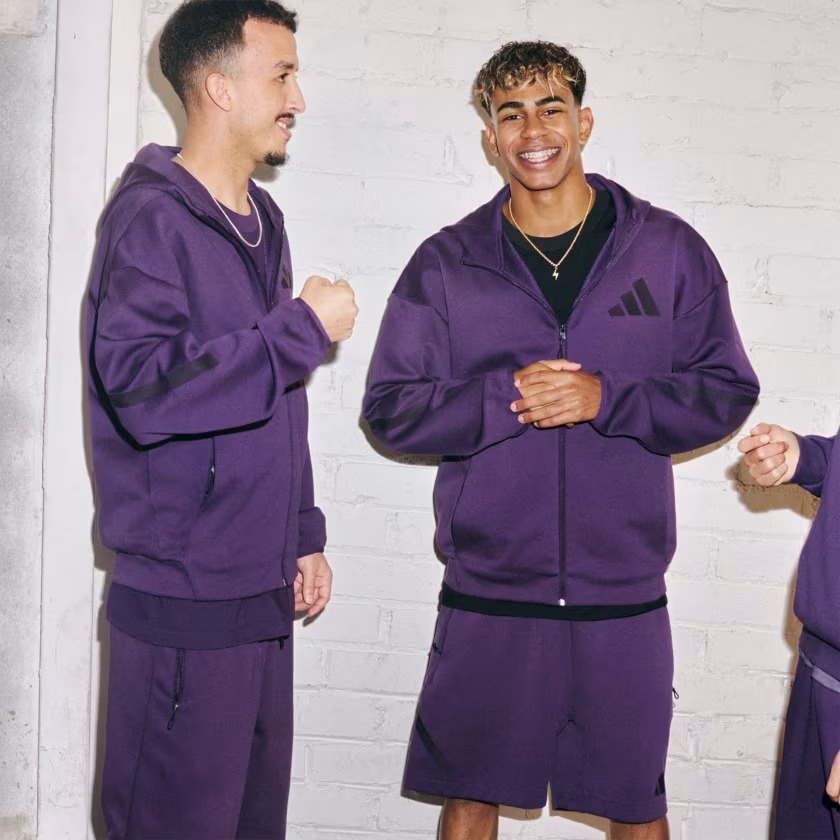Áo hoodie adidas Z.N.E. khoá kéo Nam - KB7124
