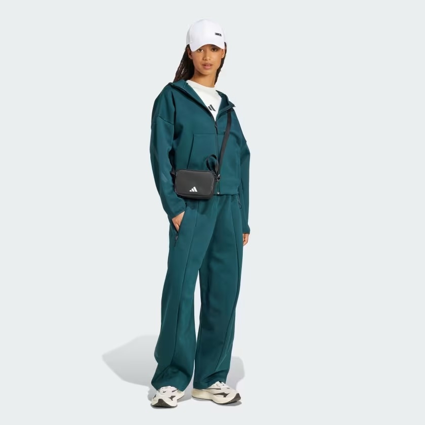 Áo hoodie adidas Z.N.E. khoá kéo Nữ - JW5321