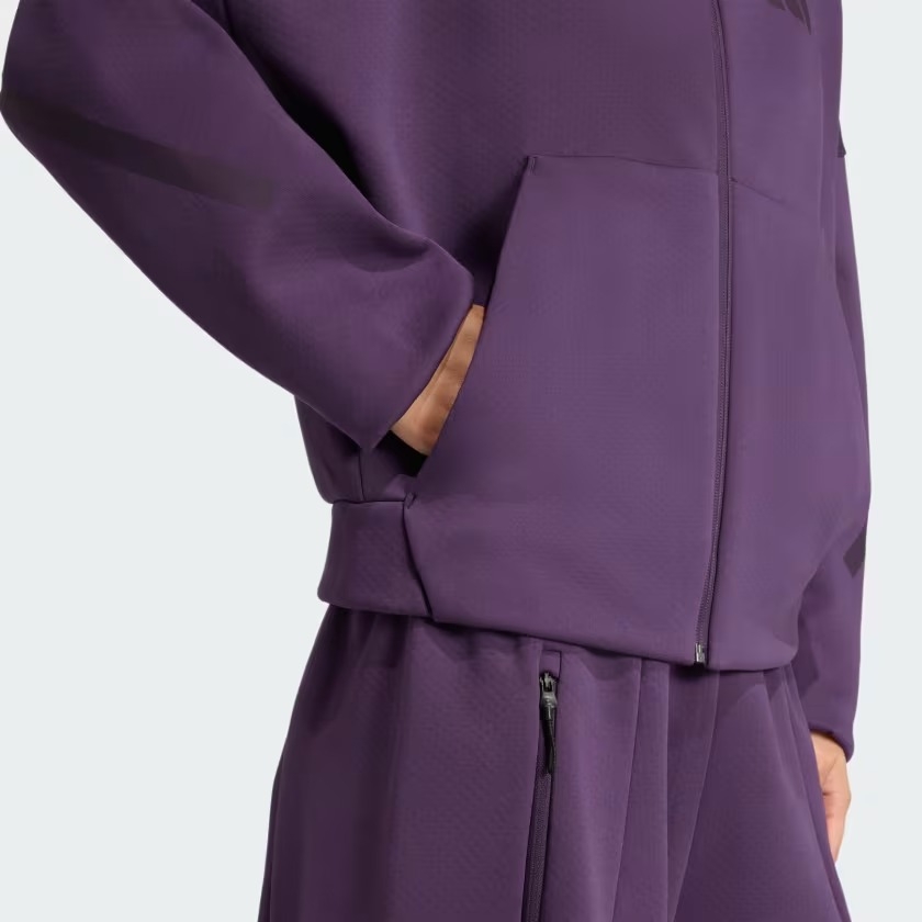 Áo hoodie adidas Z.N.E. khoá kéo Nữ - KC4569