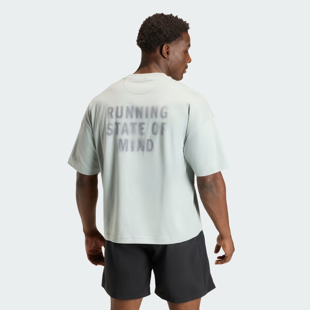 Áo T-shirt chạy bộ adidas adi365 Cheering Unisex - KE2827