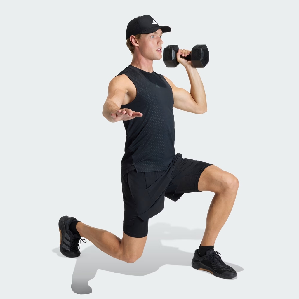 Quần short tập luyện adidas D4T Workout 2 trong 1 Nam - KF6431