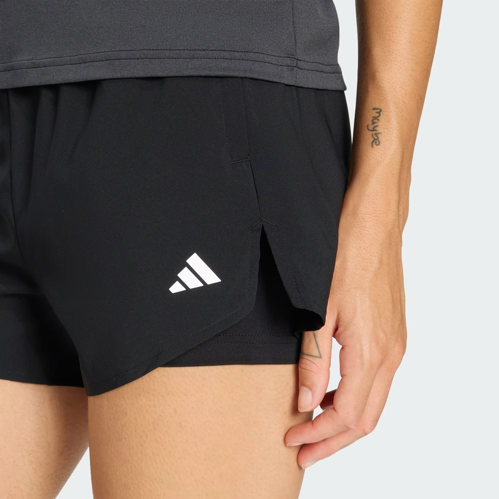 Quần short tập luyện adidas Essentials 2 trong 1 Nữ - KB1242