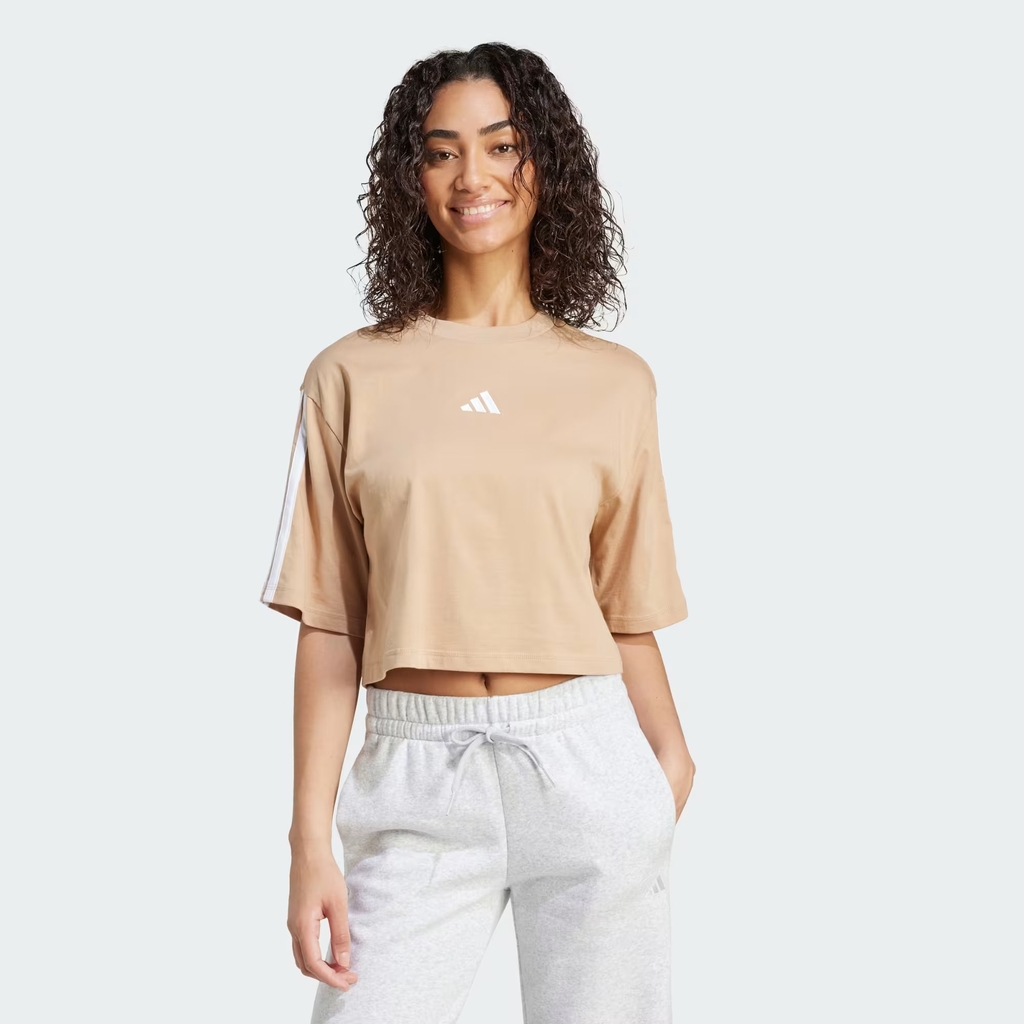 Đánh Giá Chi Tiết Áo T-shirt adidas Essentials 3 sọc Nữ - JX7671 - Mua Chính Hãng Tại Hải Dương
