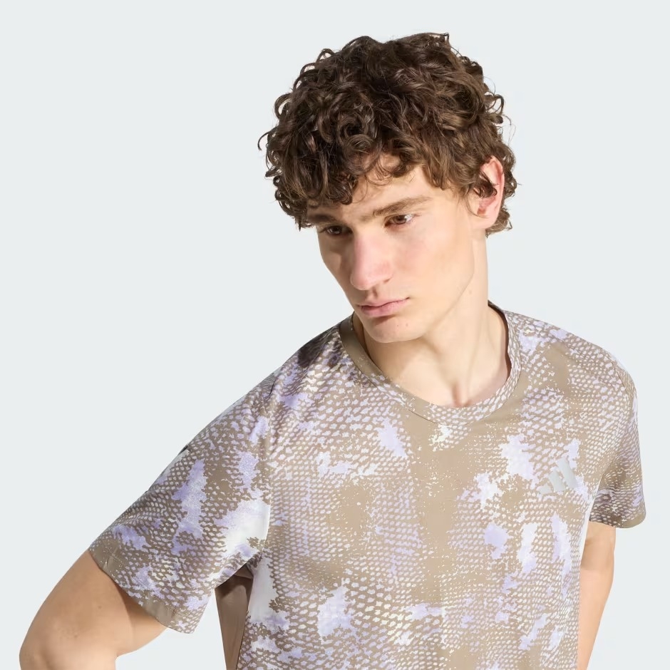 Áo T-shirt chạy bộ adidas ADI365 Animal Iconic Nam - KG0465