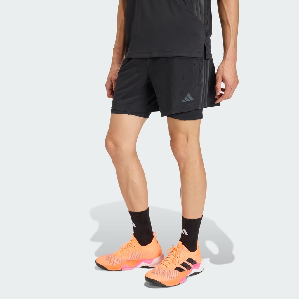 Quần short tập luyện adidas Tech Essentials 2 trong 1 Nam - KE9633