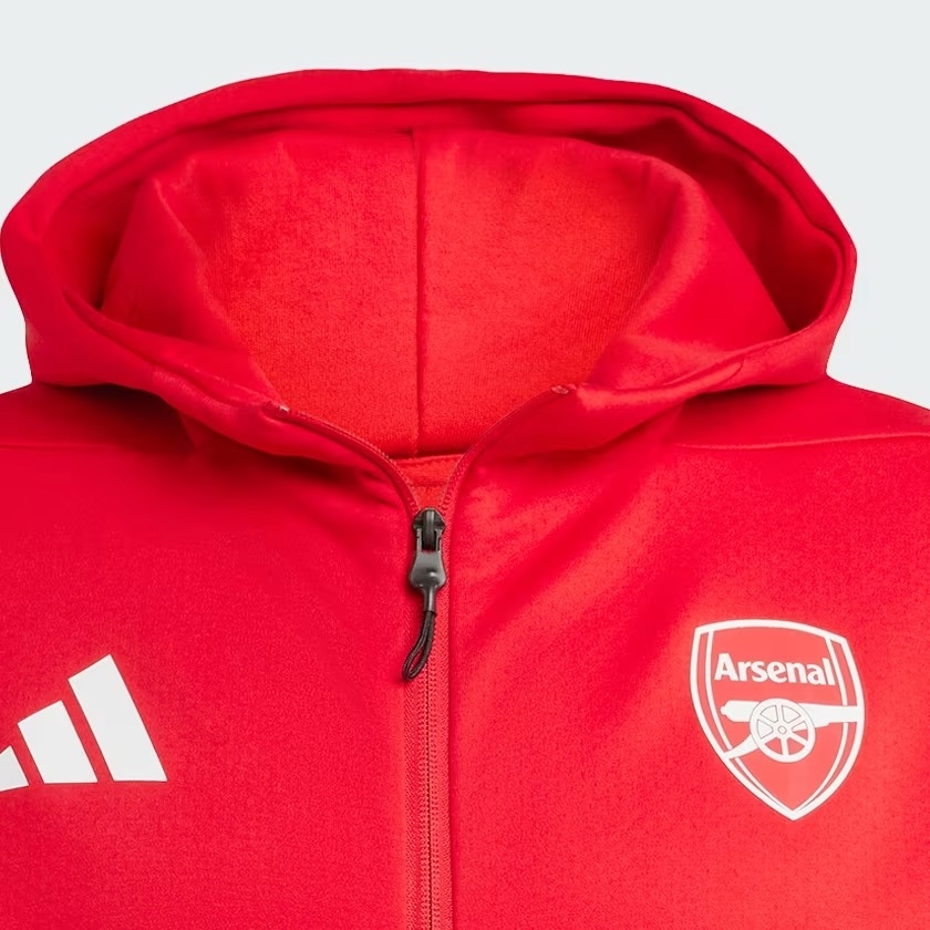 Áo hoodie bóng đá adidas Z.N.E. Arsenal Anthem Nam - JM9409