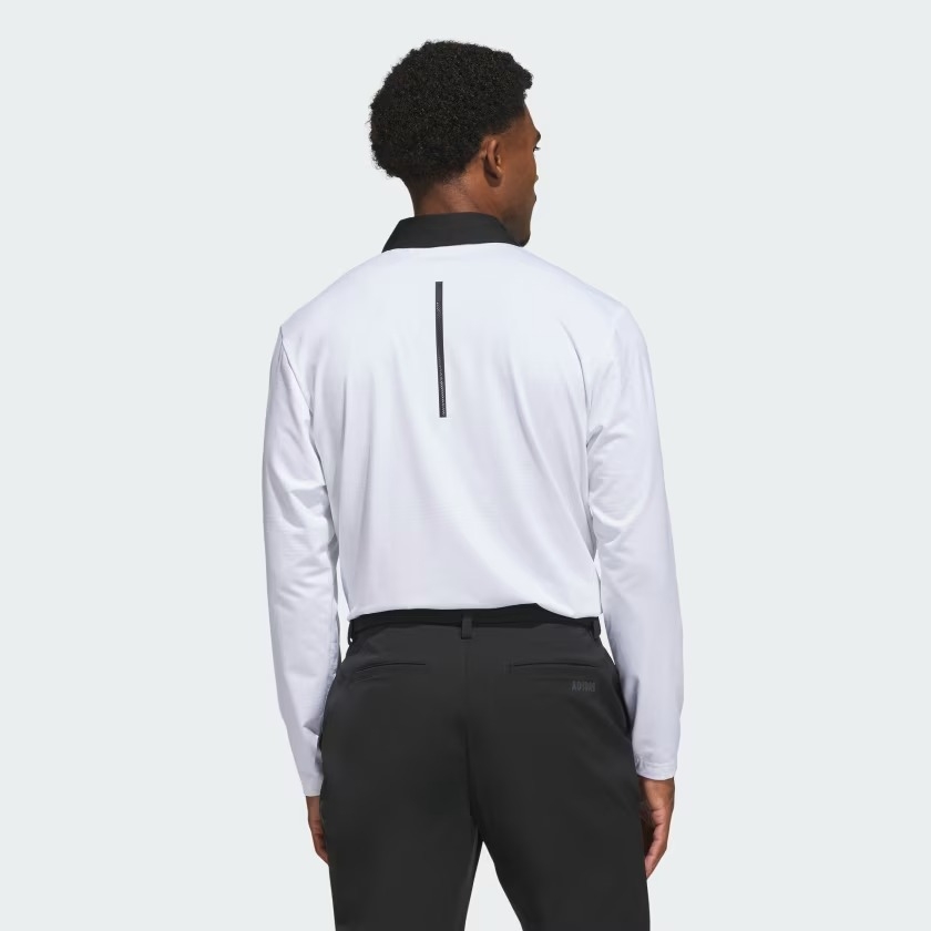 Áo Polo dài tay golf adidas Climacool Deboss Nam - KF9750