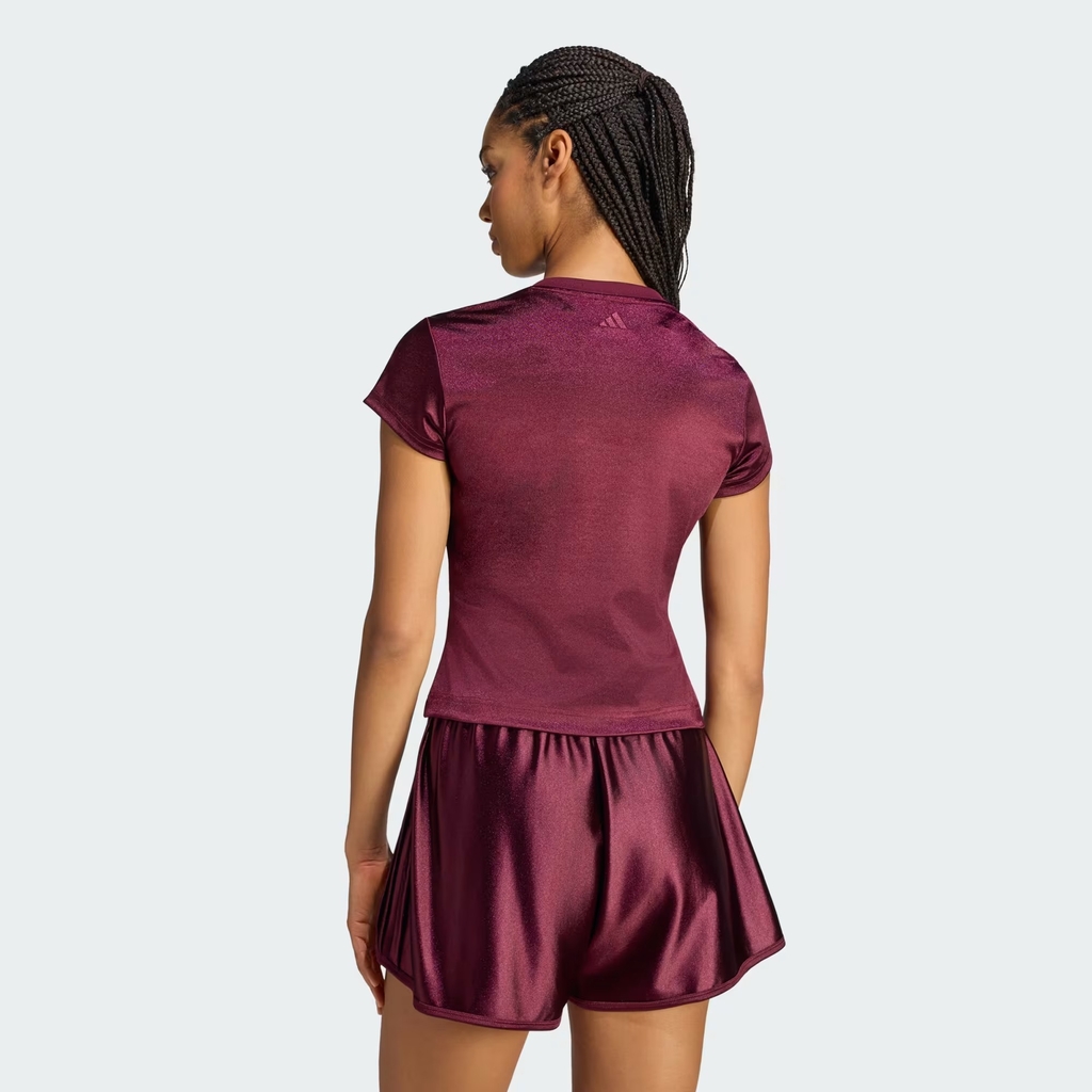 Áo T-shirt adidas Satin Seasonal Essentials Nữ - KS7939