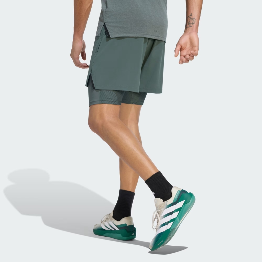 Quần short tập luyện adidas D4T 2 trong 1 Nam - KT0650