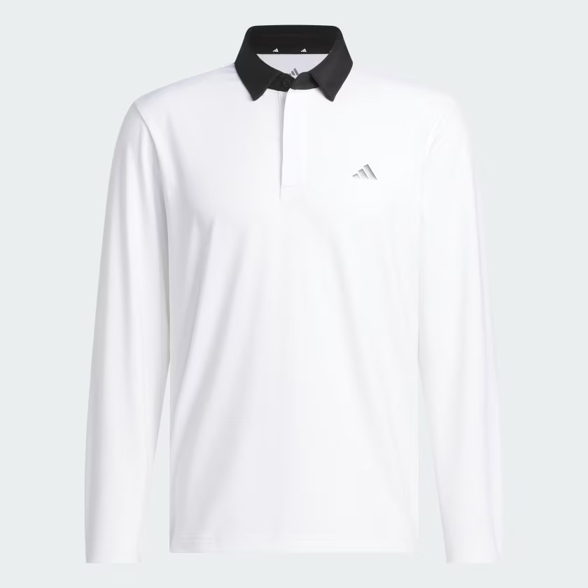 Áo Polo dài tay golf adidas Climacool Deboss Nam - KF9750