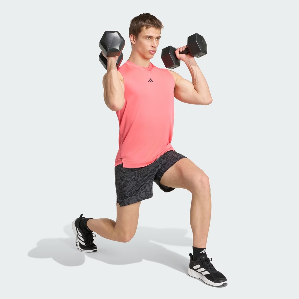 Quần short tập luyện adidas D4T PrimeLift AOP Nam - KT5267