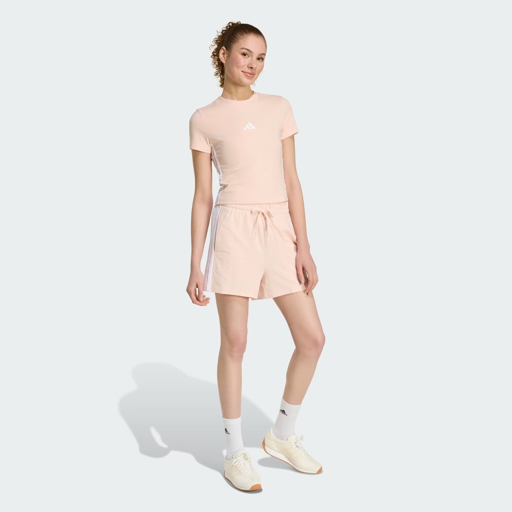 Quần short adidas Essentials 3 sọc Nữ - KD4777