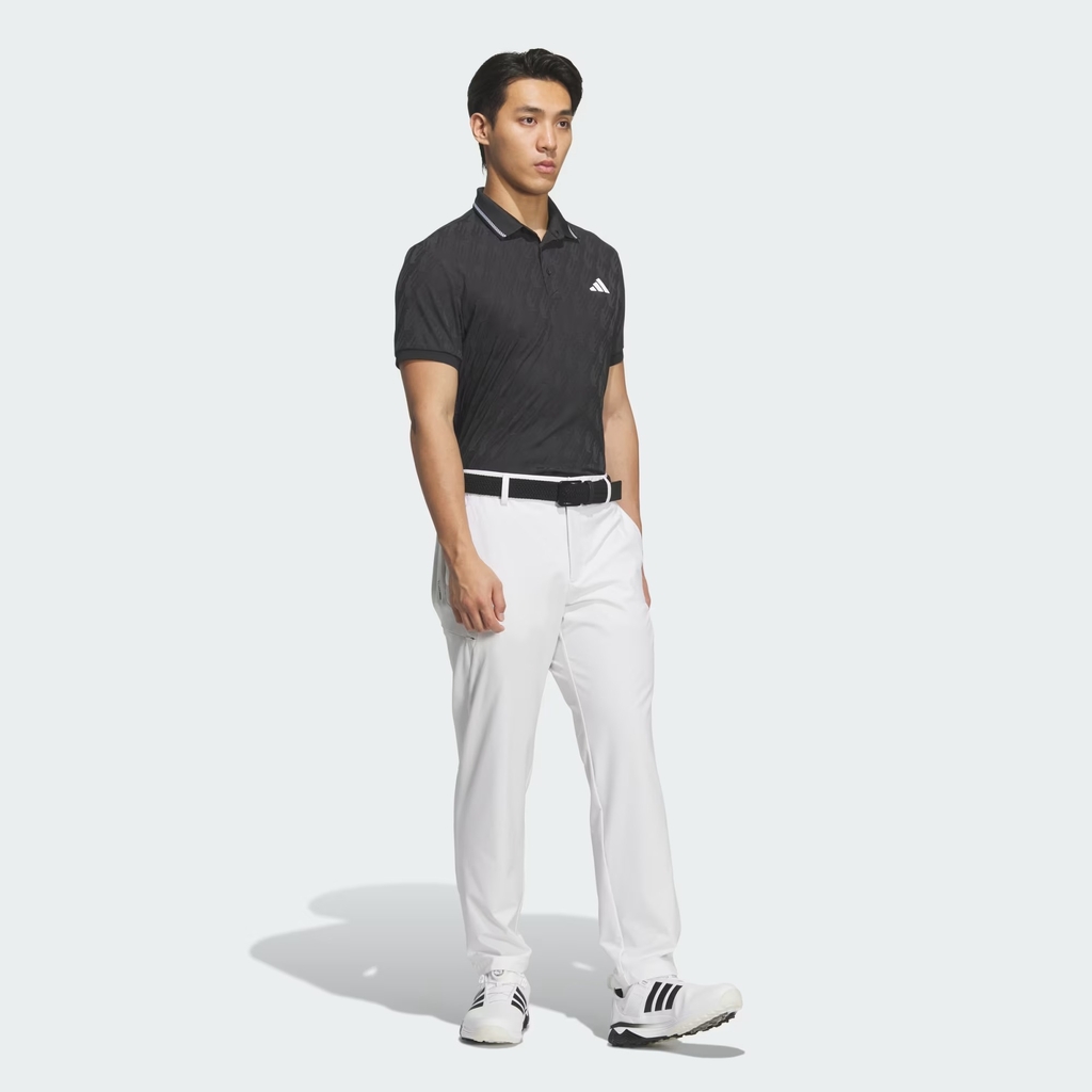 Áo Polo golf adidas Jacquard Nam - JY8232