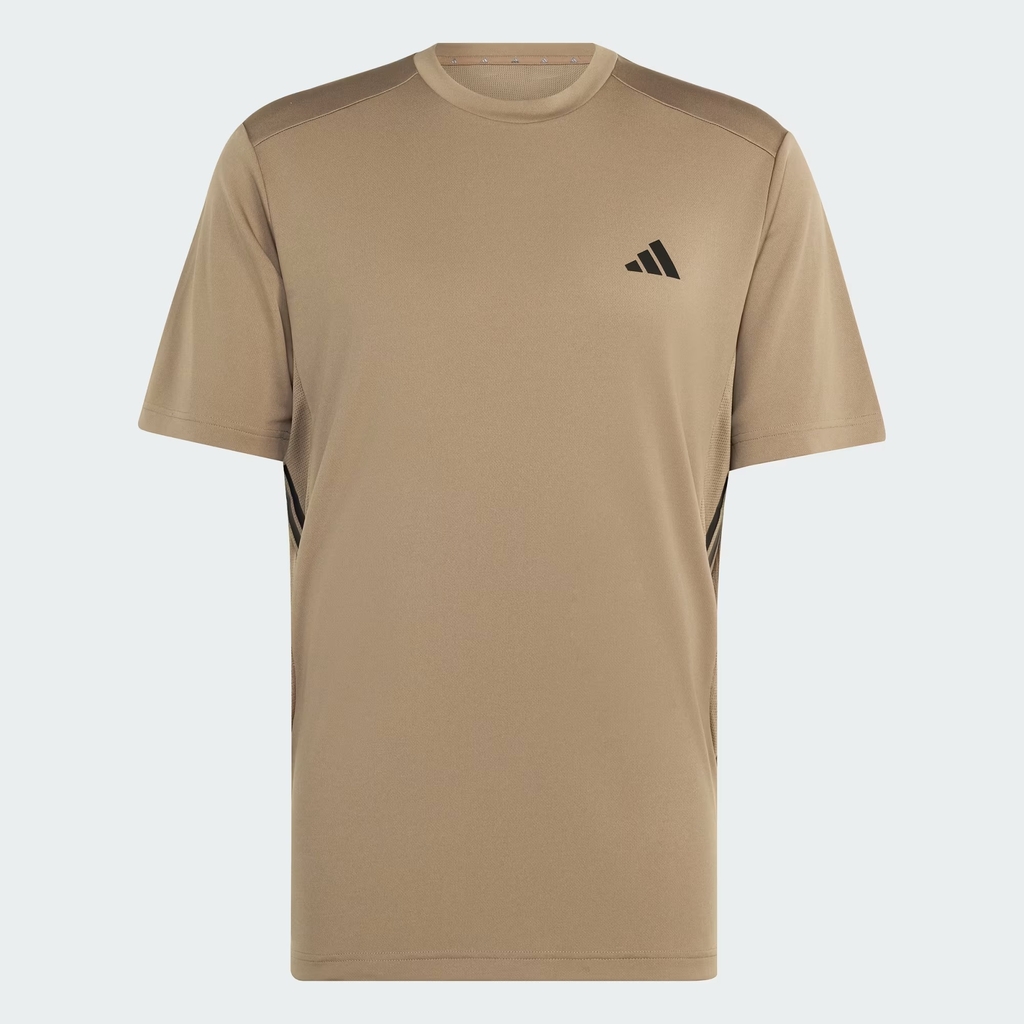 Áo T-shirt tập luyện adidas Tech Essentials 3 gạch Nam - KQ5722