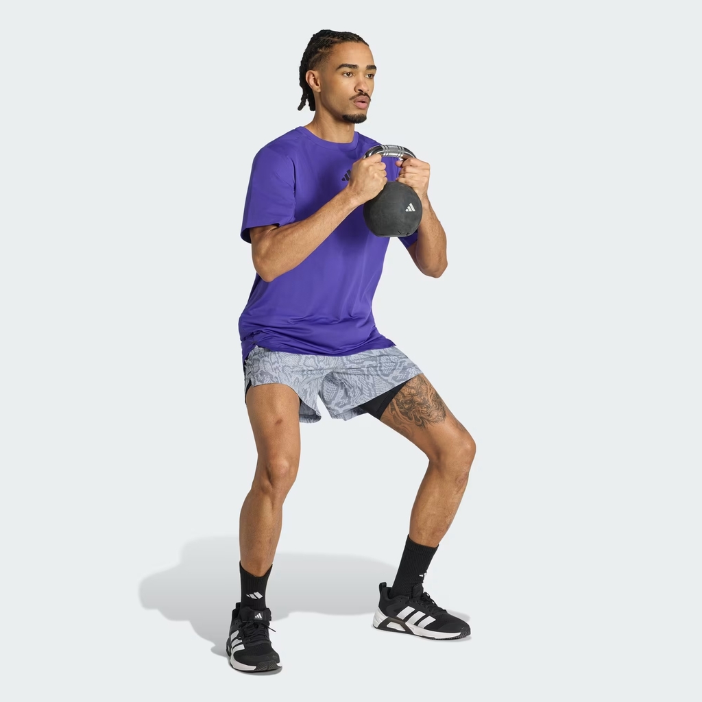 Quần short tập luyện adidas D4T PrimeLift AOP Nam - KT5268