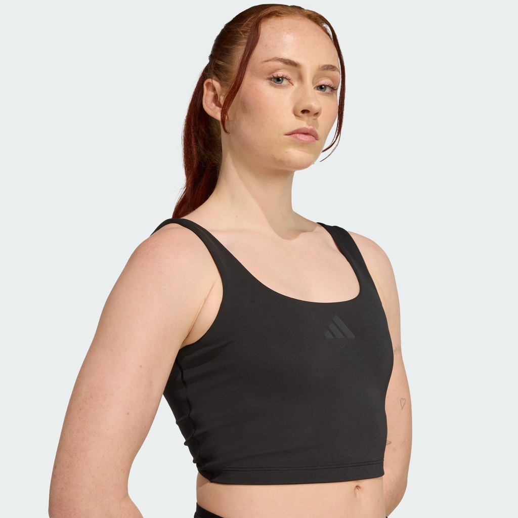 Áo bra tank tập luyện adidas Optime Light Support Nữ - JZ6030