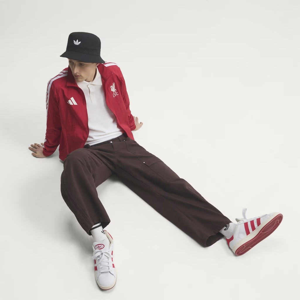 Áo khoác bóng đá adidas Anthem Sân Nhà Liverpool FC Nam - KV6736