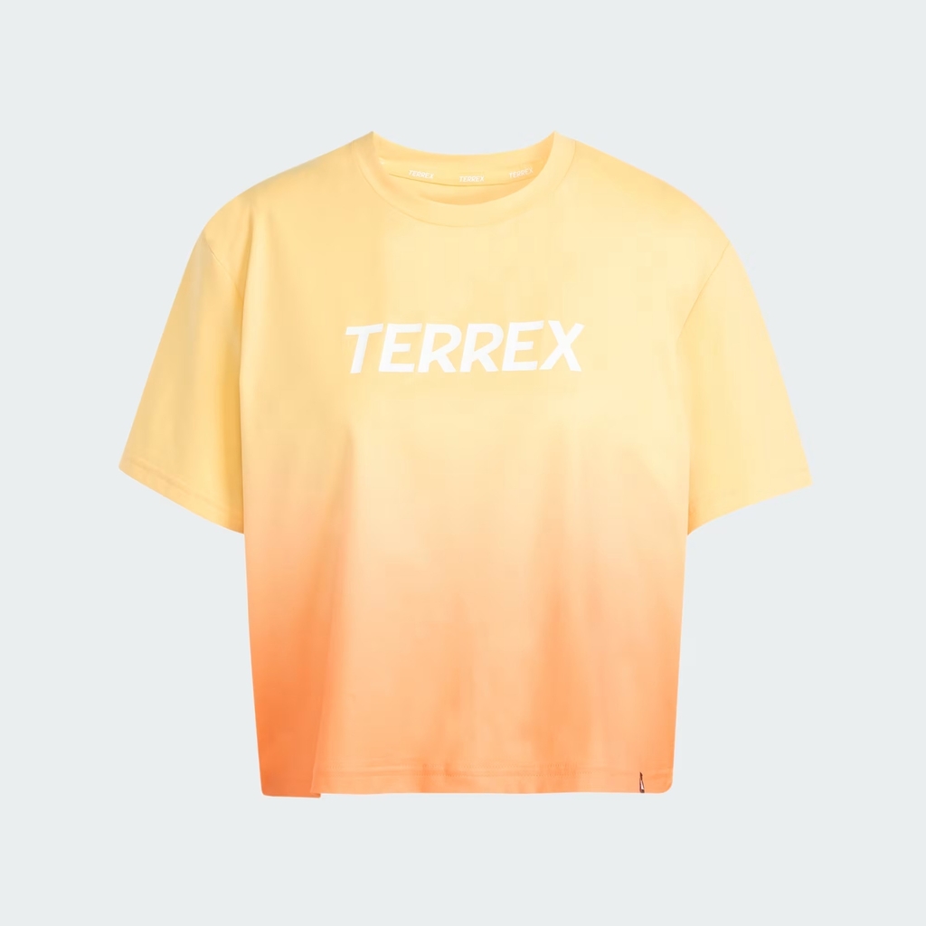 Áo T-shirt leo núi adidas W Mt Tee Mp F Nữ - KB7351