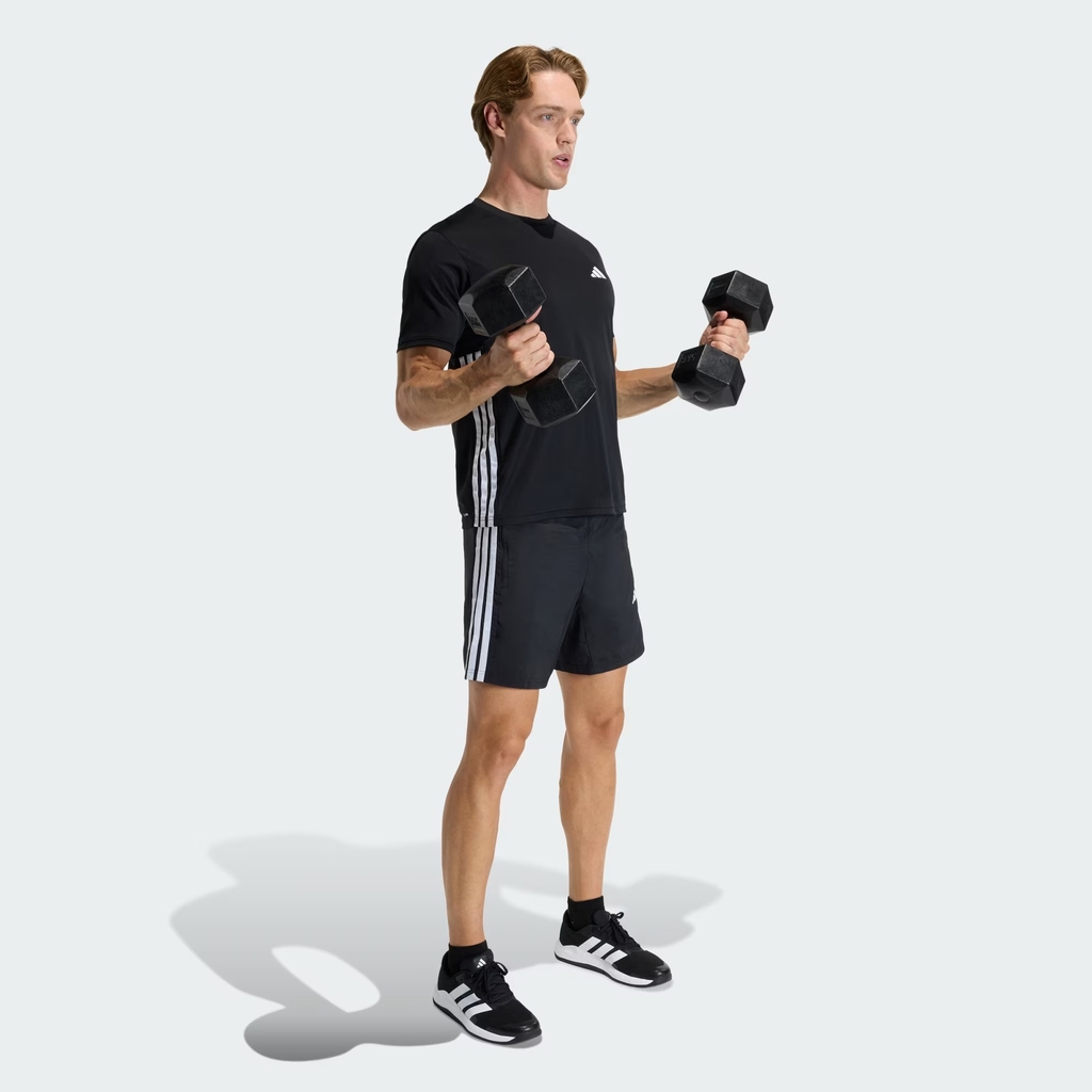 Quần short tập luyện adidas Essentials Basic 3 gạch Nam - KA3521